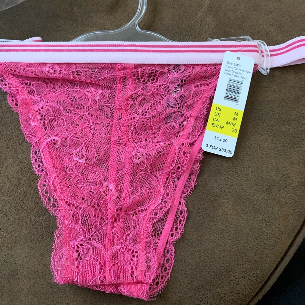 NWT Sam Edelman Pink Panties M